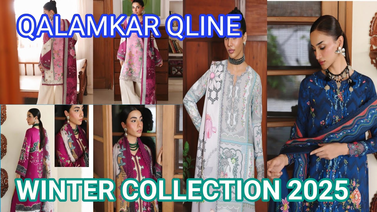 QALAMKAR QLINE WINTER COLLECTION 2025 #viralvideo #foryou 