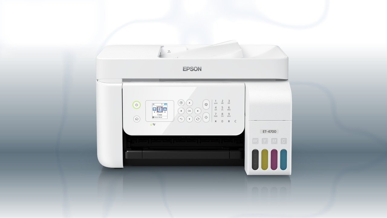 Epson EcoTank ET-4700 | Wireless Setup Using the Control Panel
