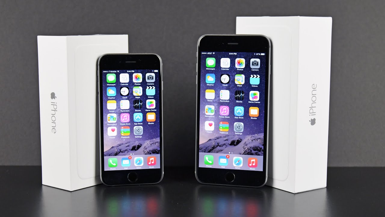Apple iPhone 6 против 6 Plus: распаковка и сравнение