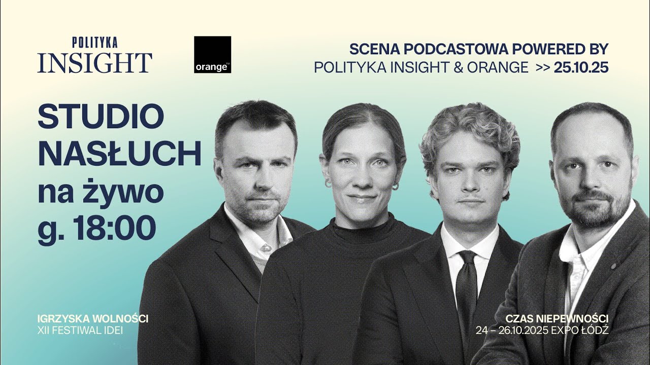 #studionasłuch - na żywo ze Sceny Podcastowej Igrzysk Wolności