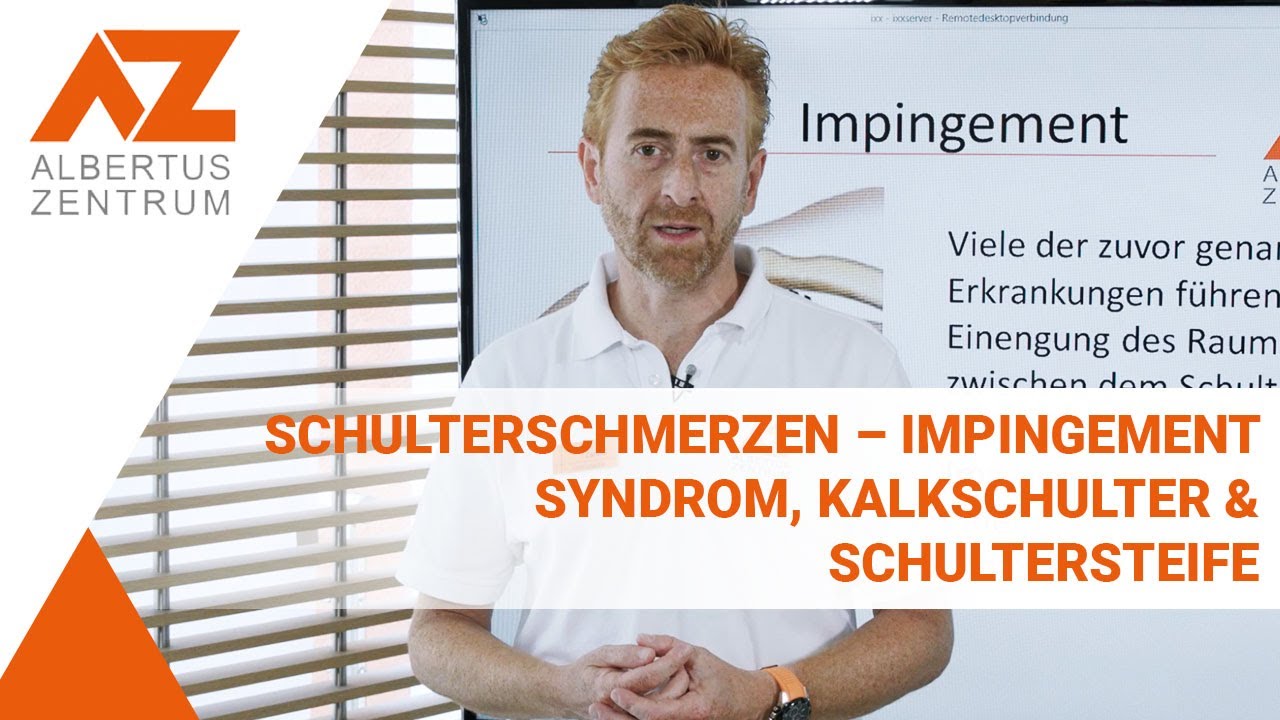 Schulterschmerz: Impingement Syndrom, Kalkschulter & Schultersteife