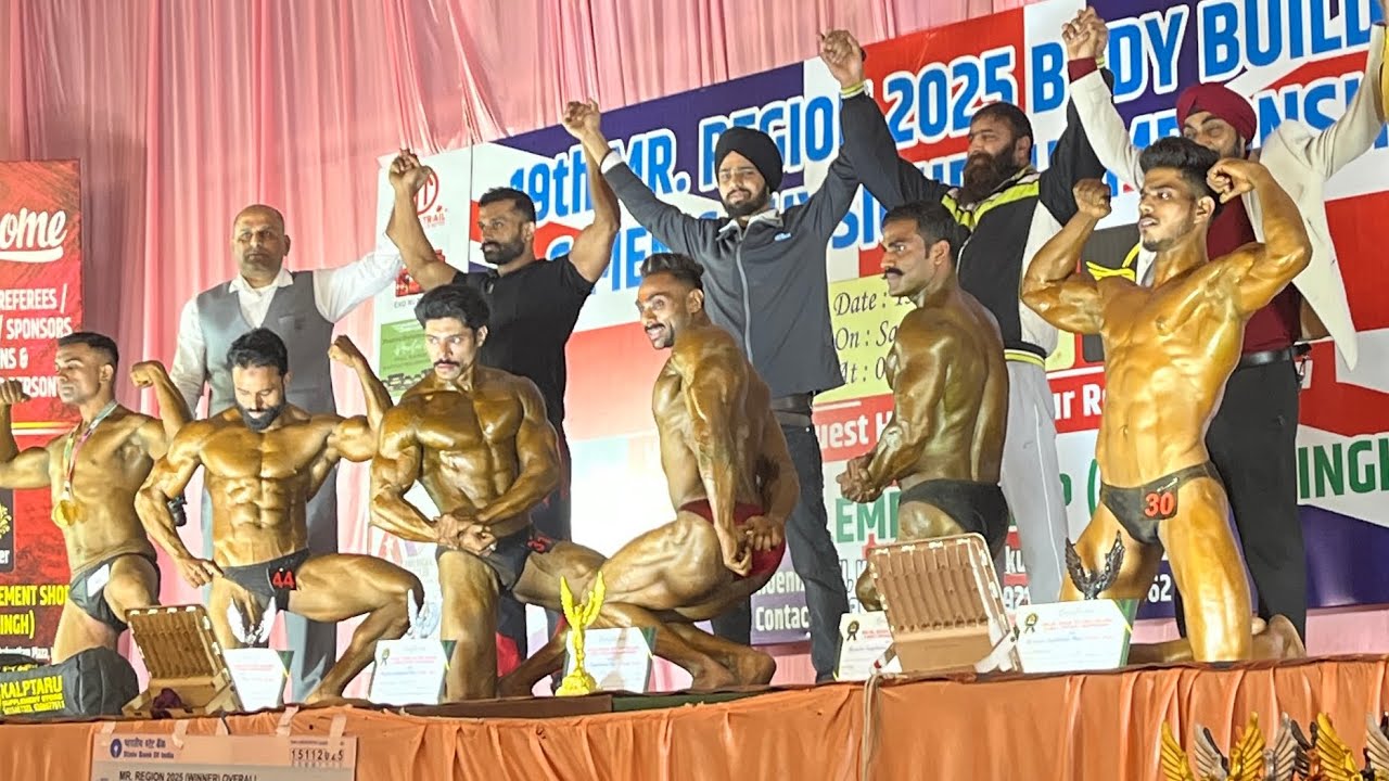 ATTENDING 19th MR REGION 2025 BodyBuilding 💪& Men PHYSIQUE 🏋️CHAIMPIONSHIP 