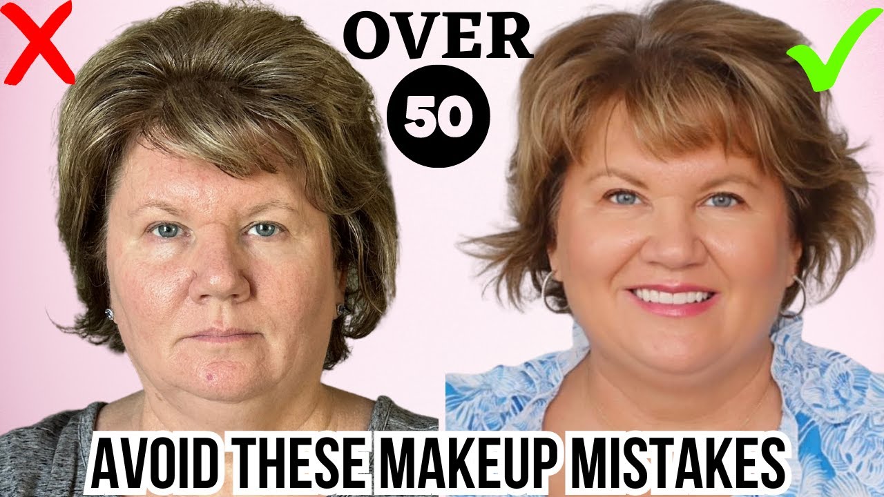 How to Apply Makeup to LOOK Younger & Refreshed after 50!