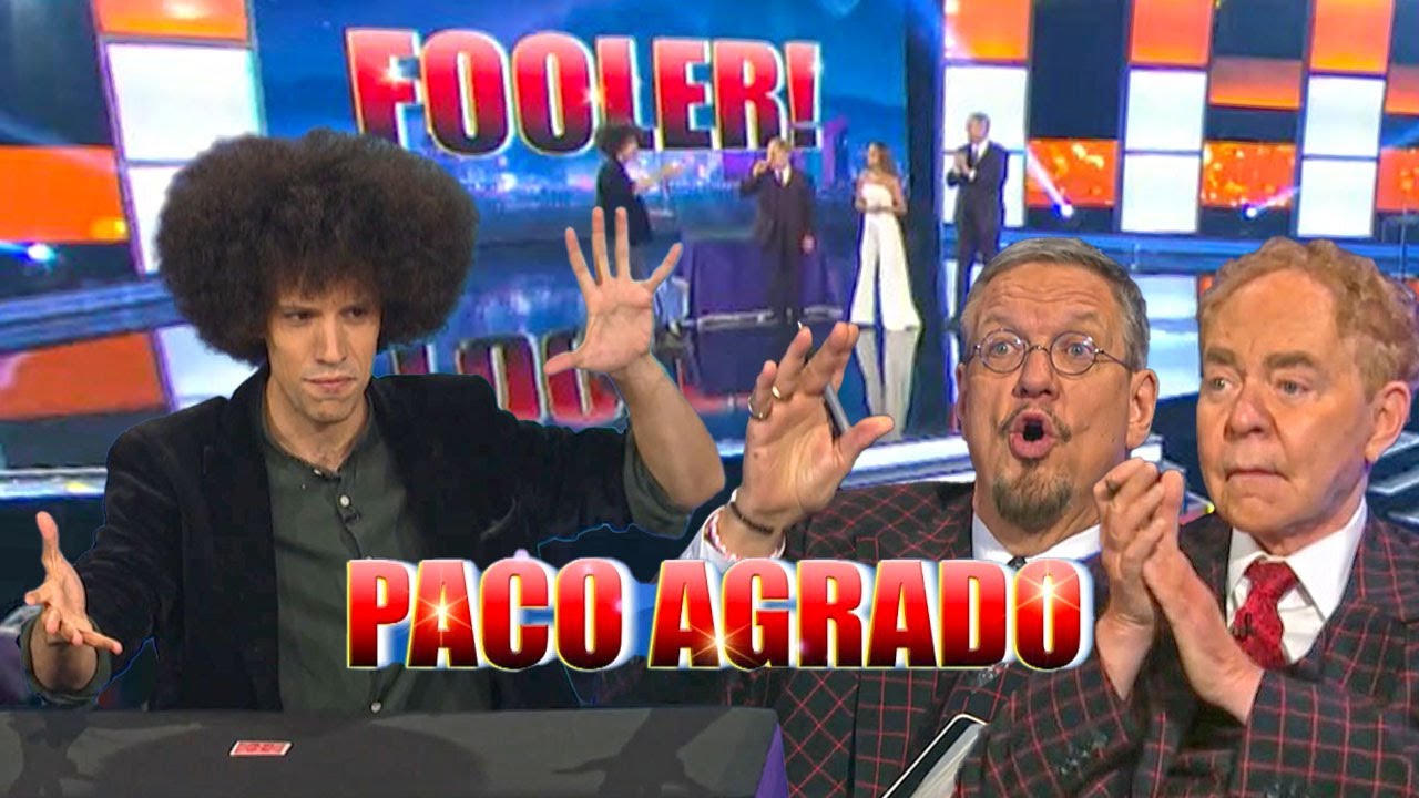 FOOLER! Once in a lifetime! Penn & Teller FOOL US 2025- Paco Agrado