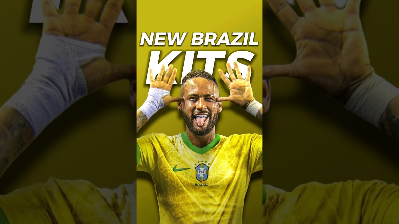 Fans think Brazil released horrible national team jerseys #football #soccer #brazil #jersey #neymar