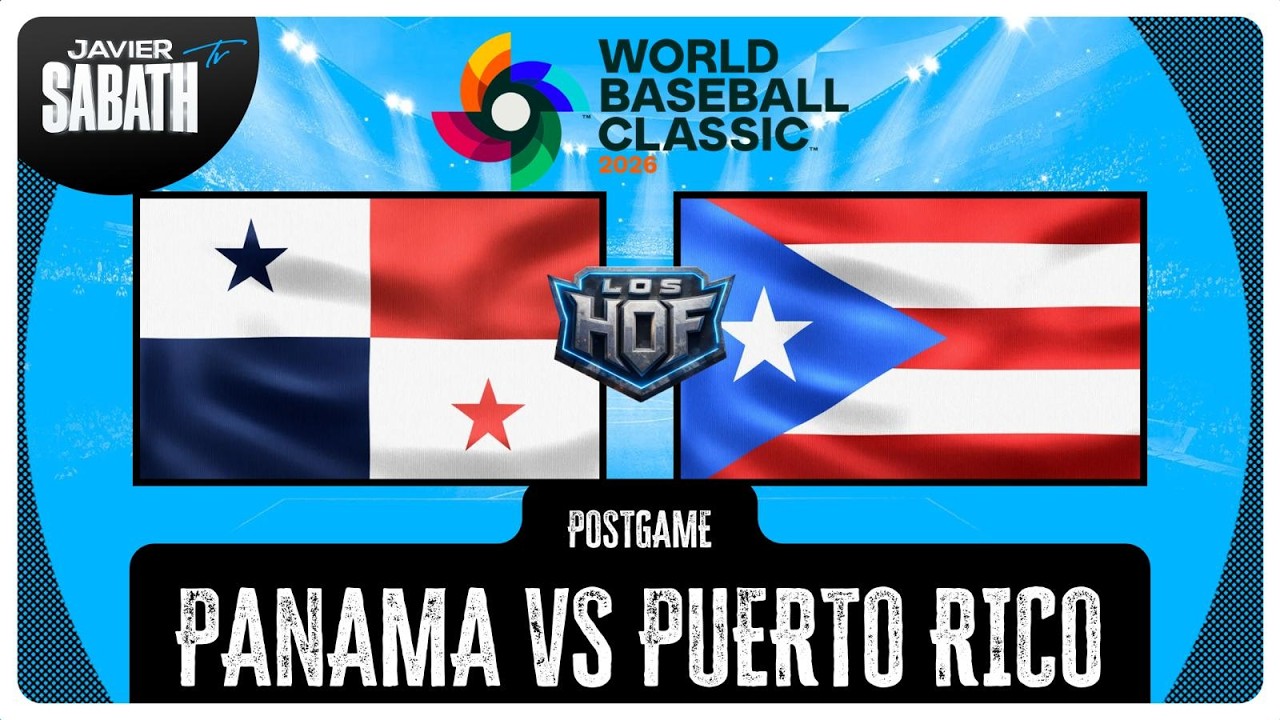 CLÁSICO MUNDIAL: Puerto Rico vs Panamá | POSTGAME EN VIVO desde el Hiram Bithorn | Los HOF’s
