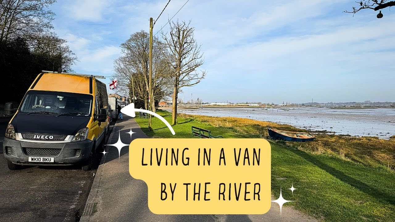 VANLIFE Essex: скрытый кемпинг у реки в самом маленьком городе Англии | Manningtree