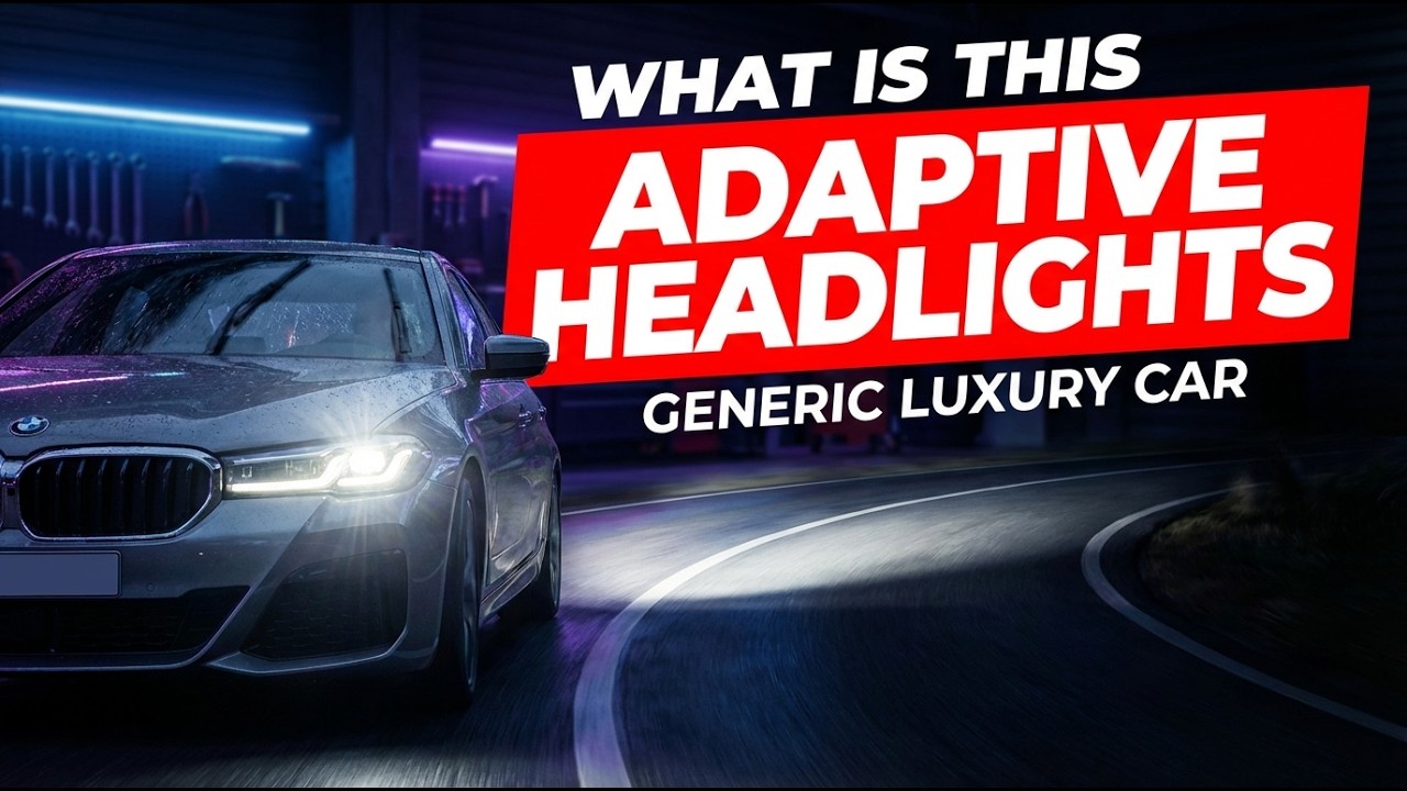 Adaptive Headlights Explained - Seeing Around Corners At Night
