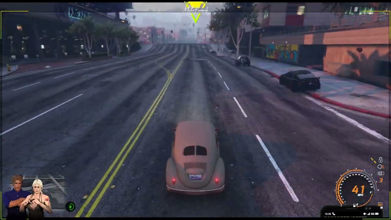 Millie in Los Santos / Lucky V / GTA V RP - Workflow