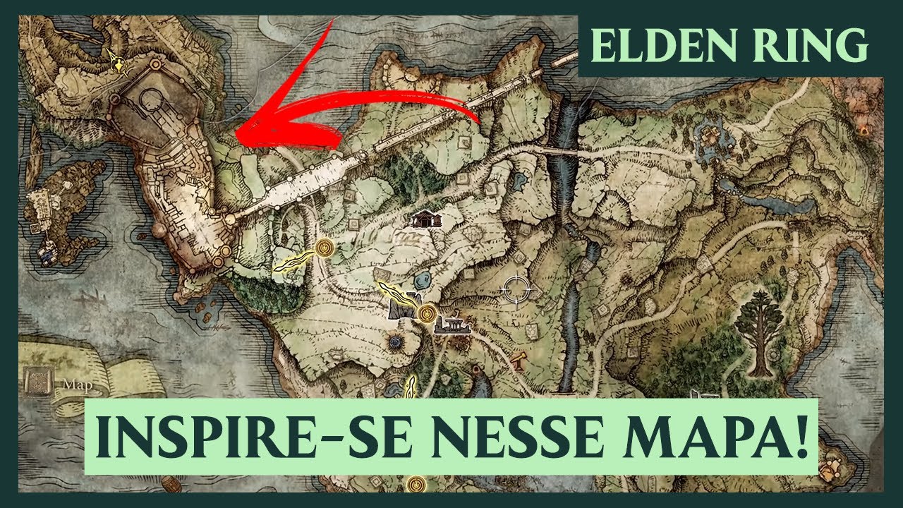 6 acertos do mapa de Elden Ring