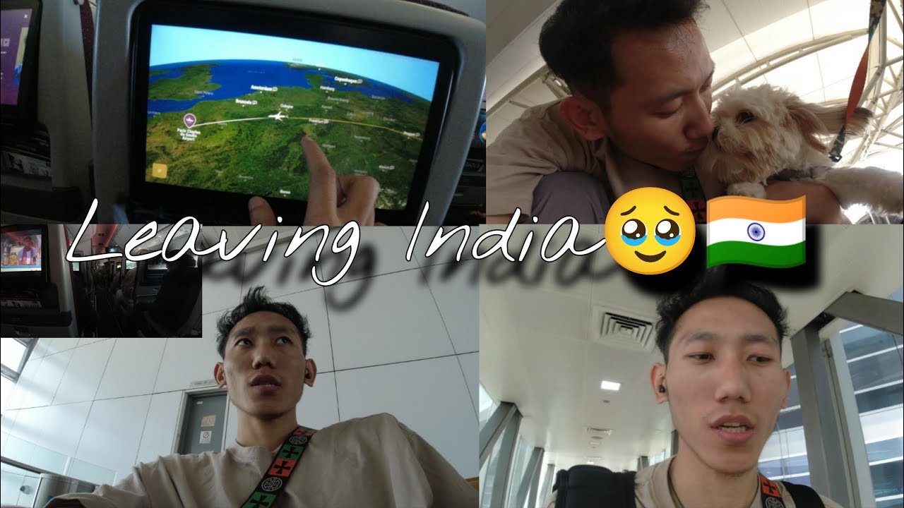 LEAVING INDIA  🇮🇳 😢 emotional goodbye 👋🥹