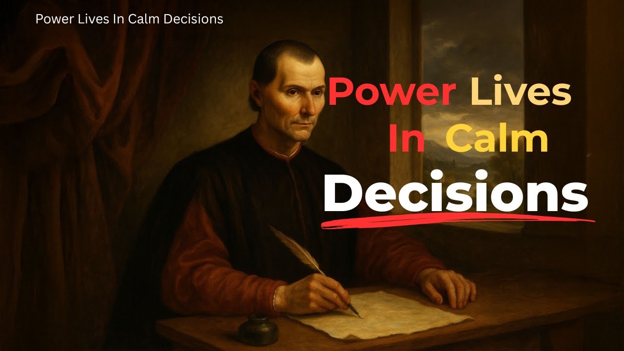 Machiavelli’s 6 Rules to Think Clearly While Others Are Trapped