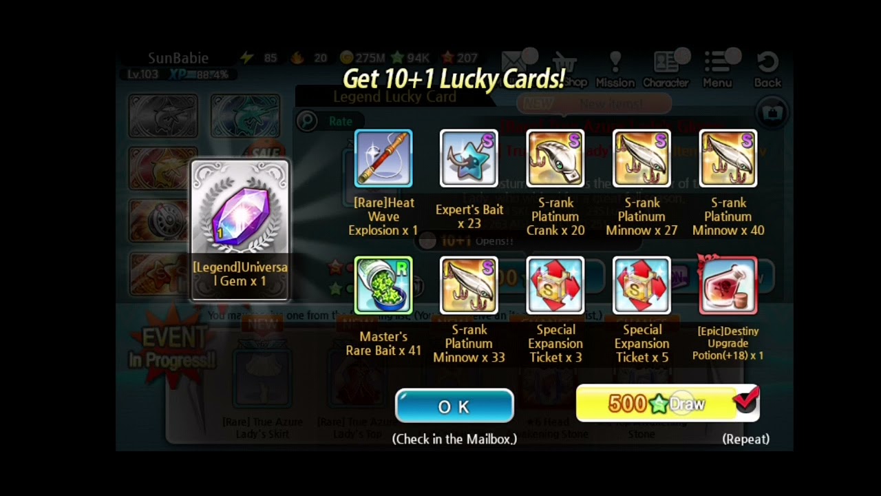 fishing superstars Looking for the new 6* suit and the ending