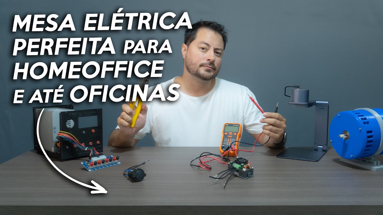 Não compre uma MESA de ALTURA REGULÁVEL antes de ver esse vídeo! 