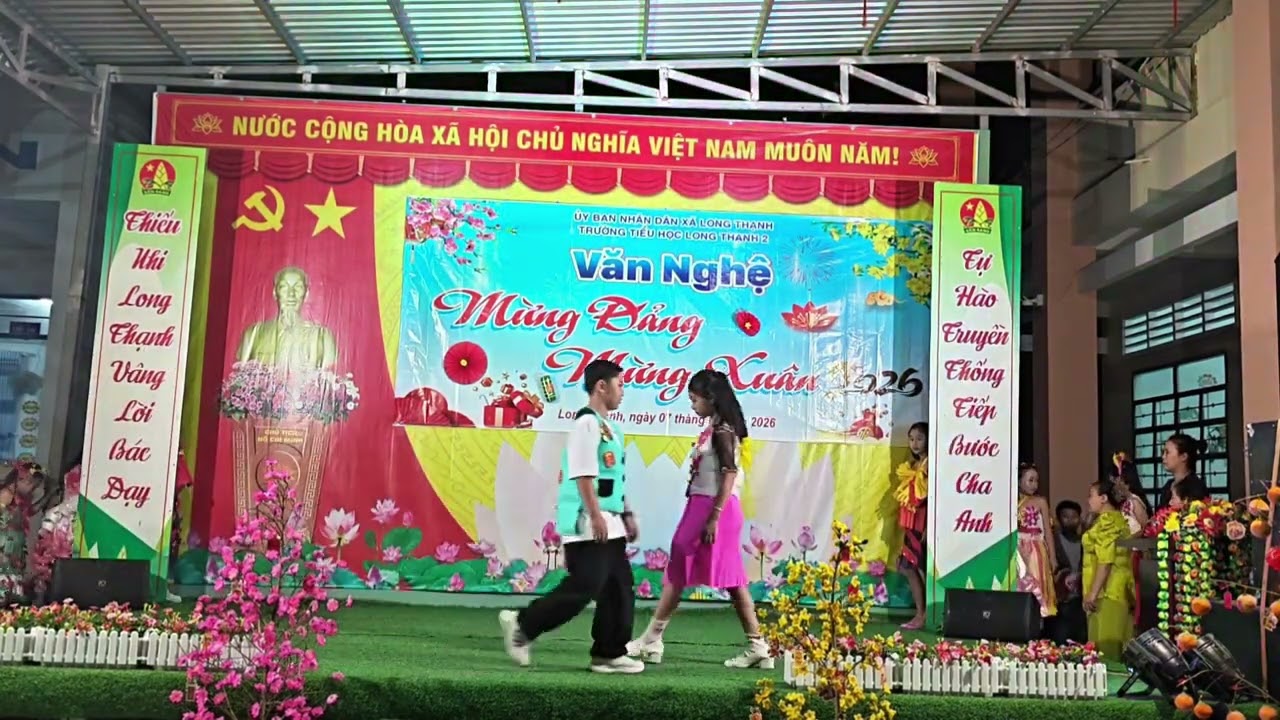 Thời Trang sắc xuân 2026 trường TH Long Thạnh 2 
