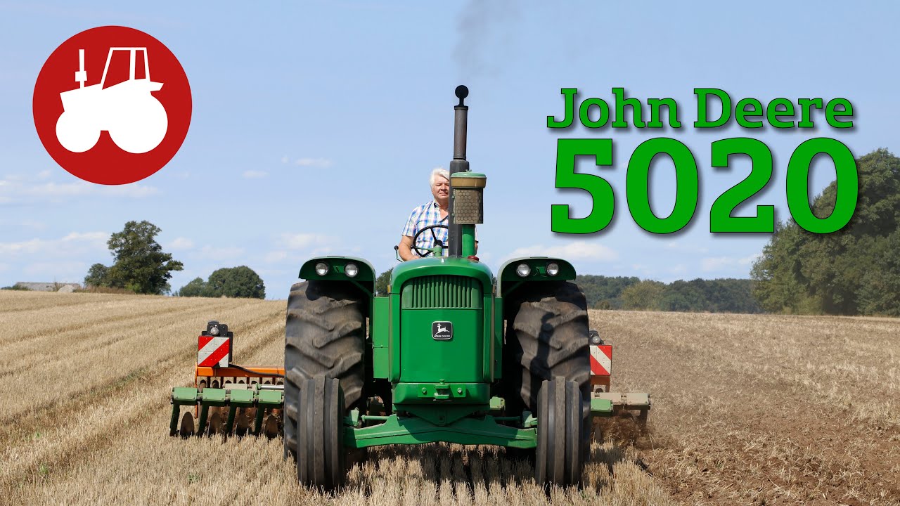 John Deere-jätten! 5020 är Lottas och Mats favorit /Here it comes, John Deere 5020!