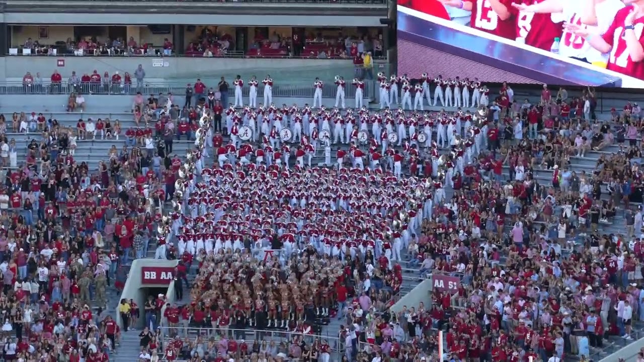 20241116 University of Alabama Million Dollar Band Basketcase
