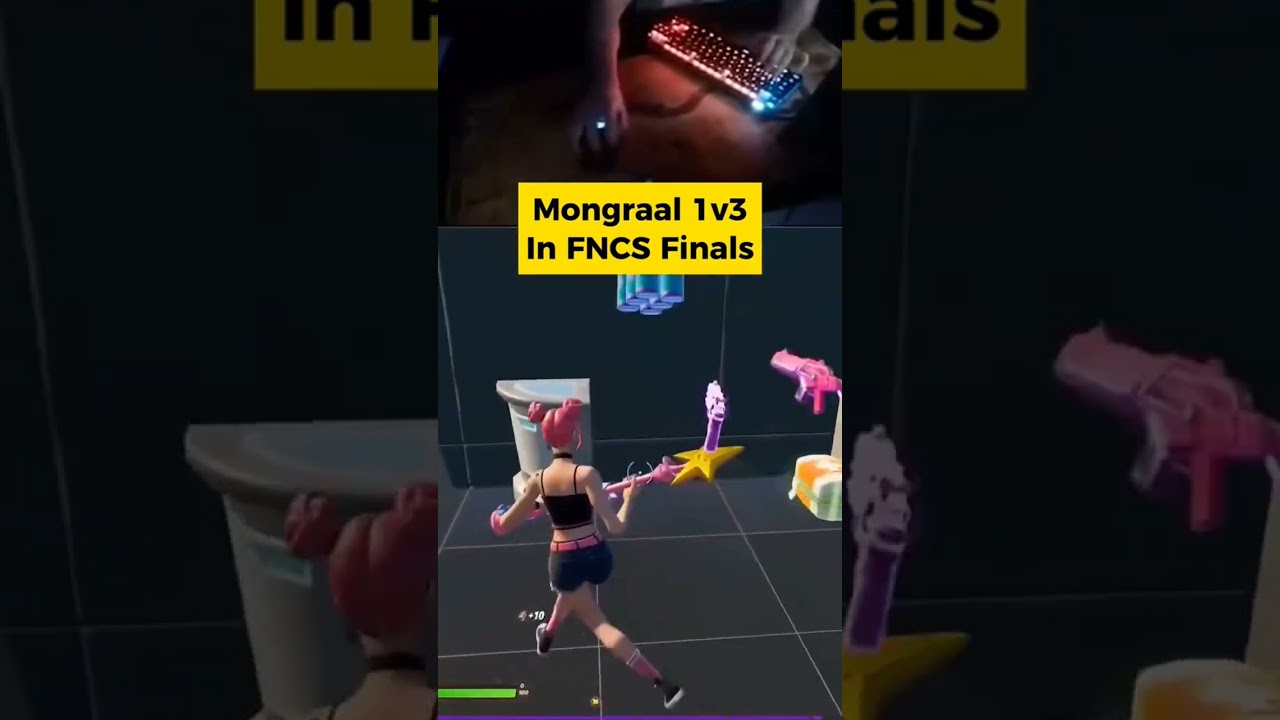 mongraal 1v3 in fncs finals 🫨🫨
