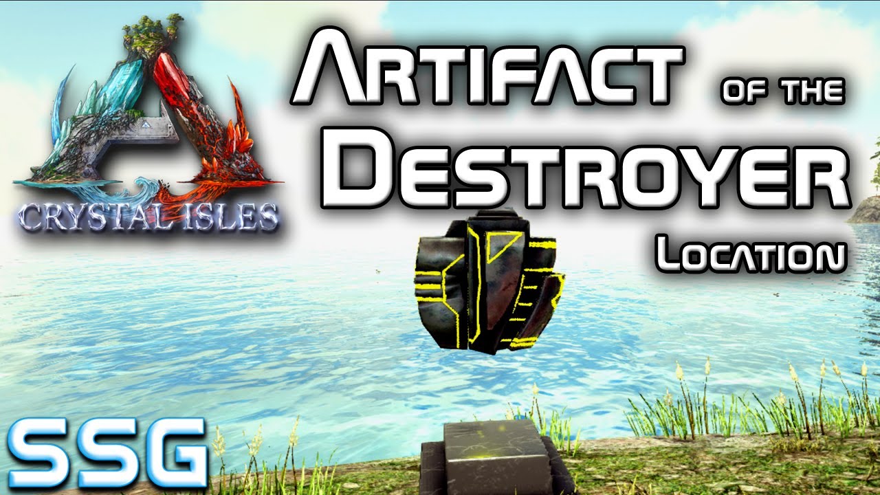 ARK Crystal Isles Artifact of the Destroyer Location