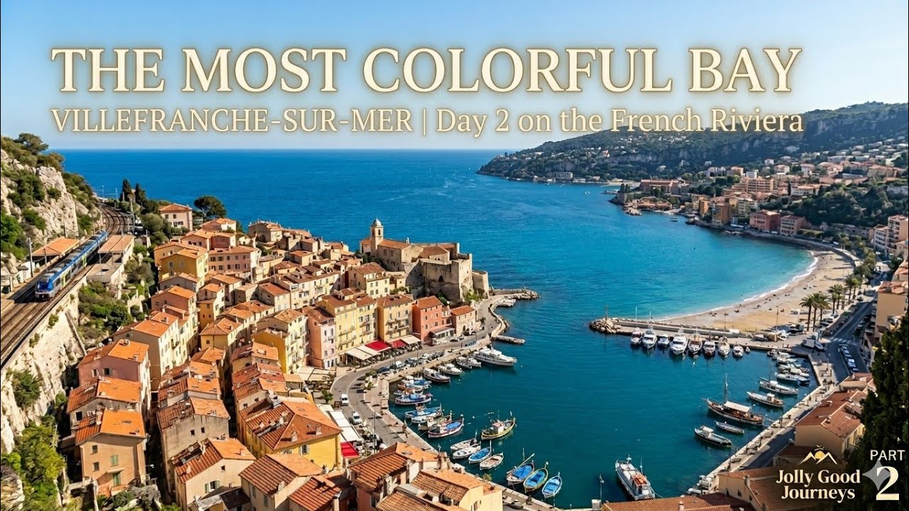 Красота Вильфранш-сюр-Мер, Франция | Видеоблог о путешествии по Французской Ривьере, часть 2