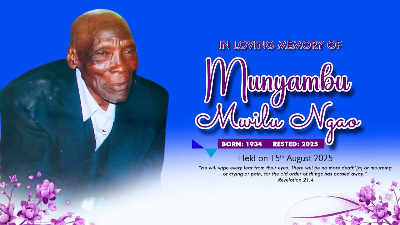 Funeral Munyambu Mwilu