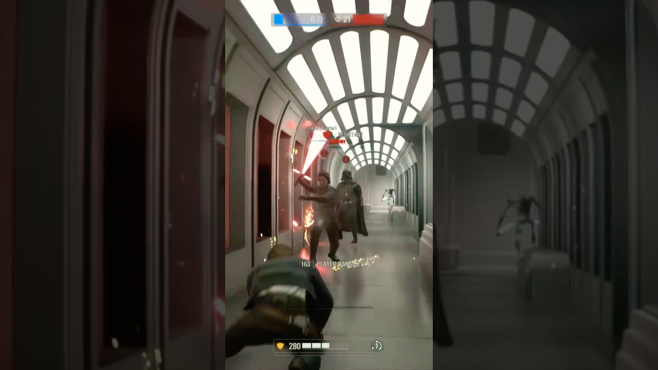 &ldquo;Improvised Explosive&rdquo; Han Solo Vs Darth Vader and Kylo Ren - Heroes Vs Villains - Battlefront 2