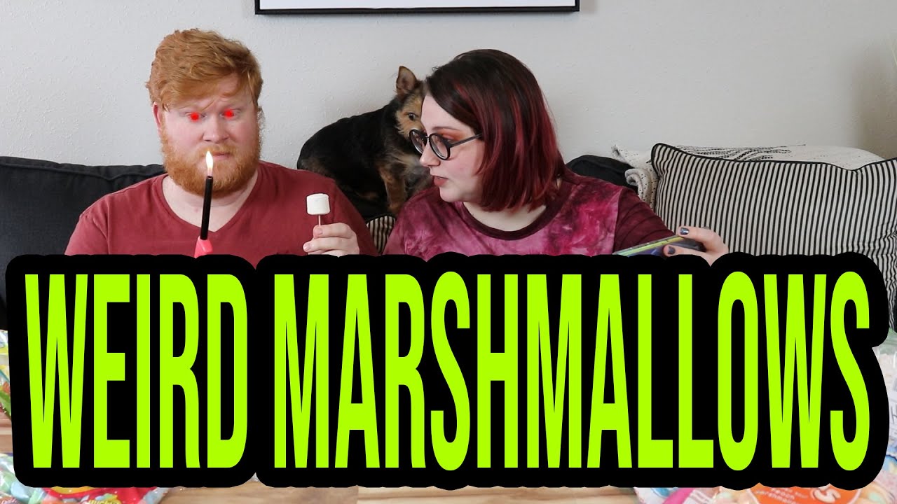 Trying Weird Marshmallows