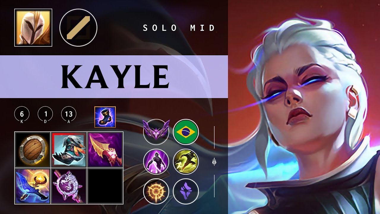 Kayle Mid vs Lux - BR Master Patch 26.01