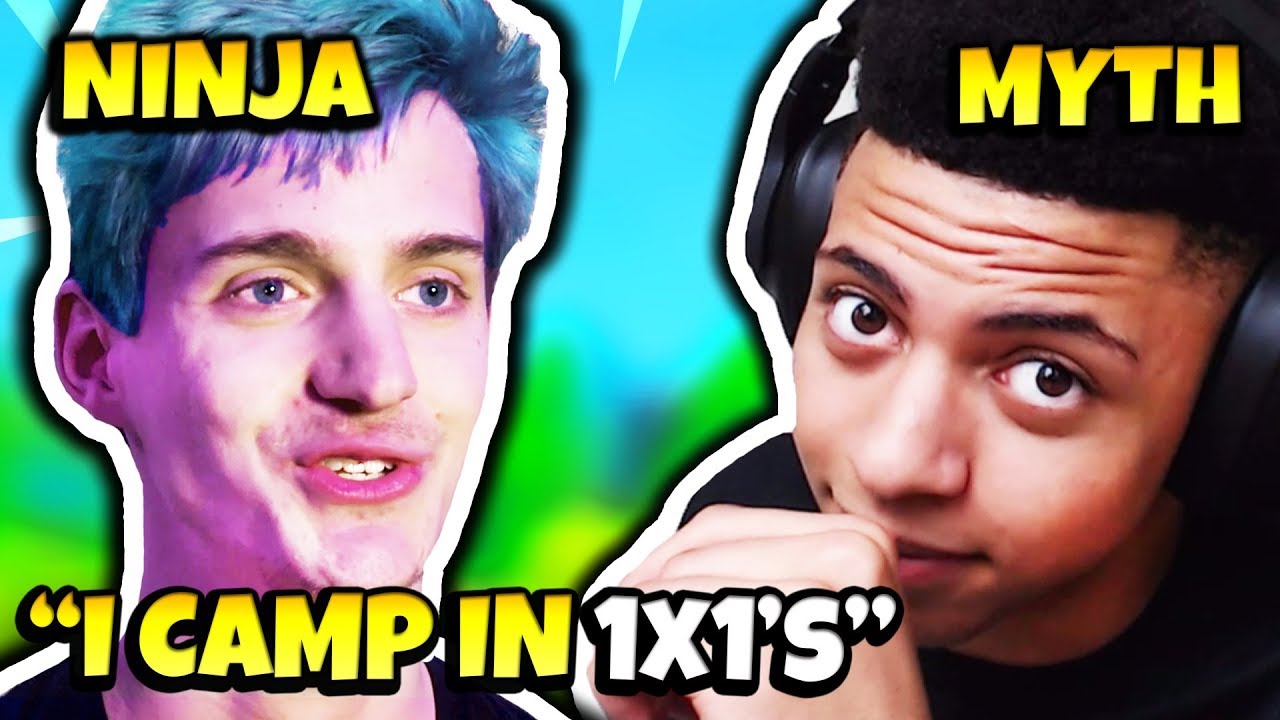 NINJA ROASTS MYTH AND MYTH REACTS | Fortnite Daily Funny Moments Ep.129