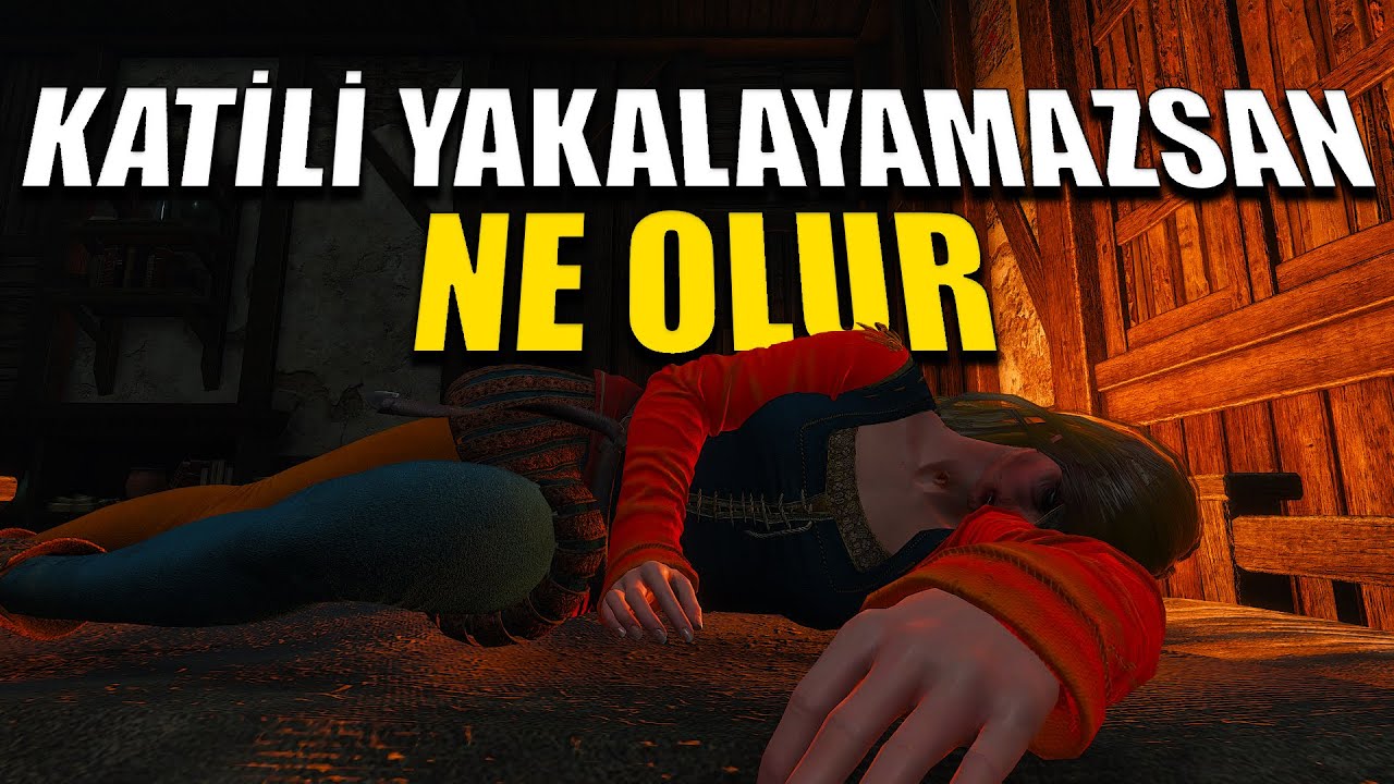 The Witcher 3: Gerçek Katili Bulamazsanız Ne Olur? (Gizli Sahneler)