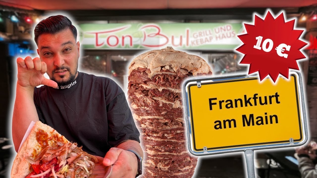 Der TEUERSTE DÖNER Deutschlands! 😱🔥 Frankfurt Ghetto Tour