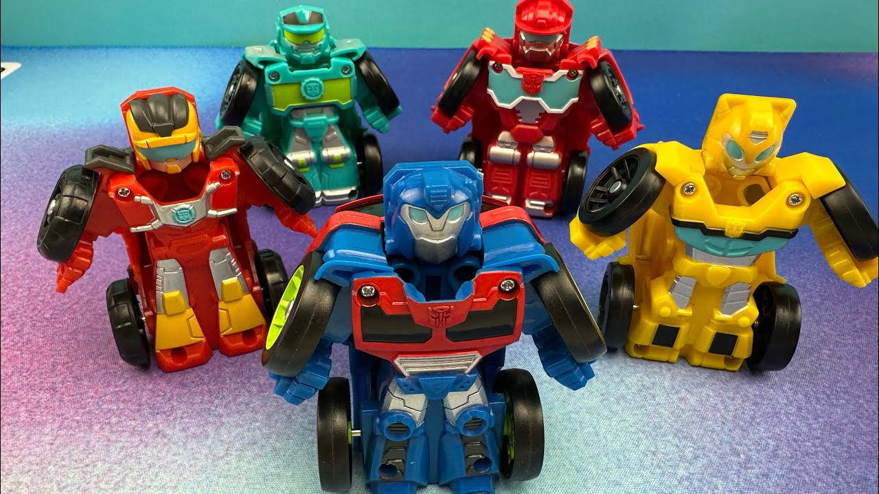 RESCUEBOTS ACADEMY MINI-BOT RACERS PLAYSET COLLECTION