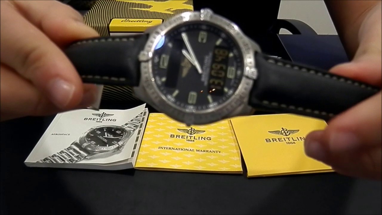 Breitling Aerospace Titanium Quartz E65062 | WatchesGMT