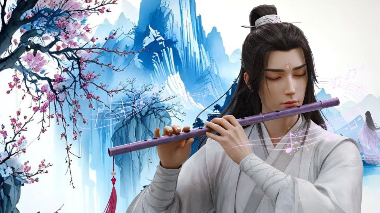 Bamboo flute, Erhu & Guzheng | Chinese Zen music @MoonlitMelodies-68s