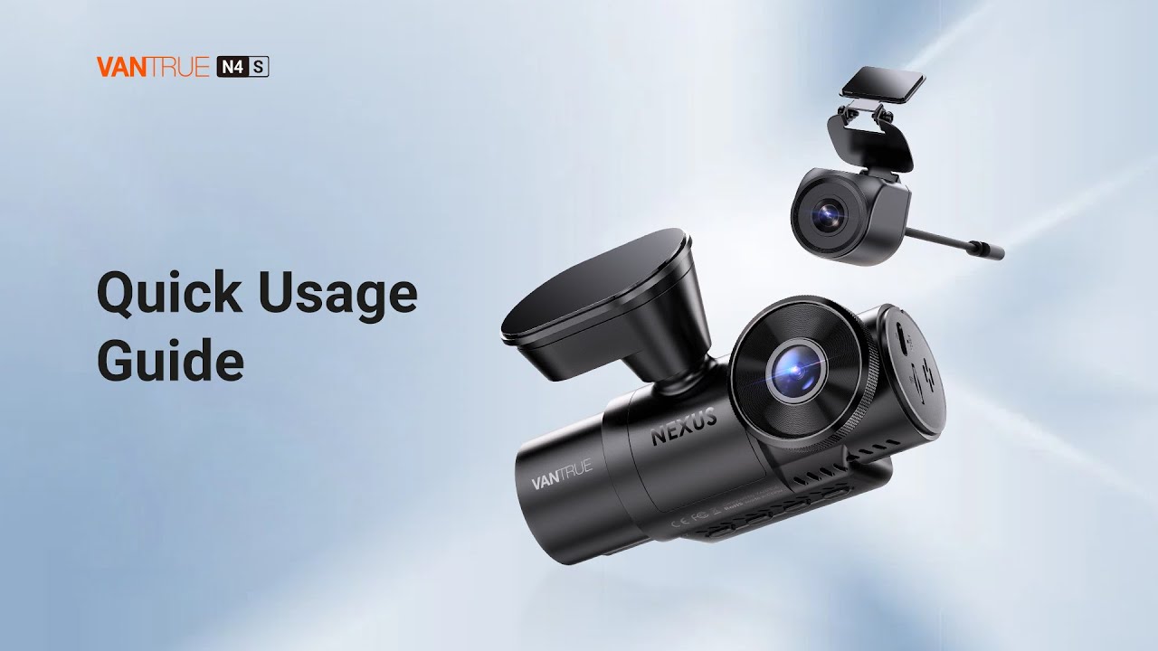 N4S | How to Set Up & Use Your Dash Cam in Minutes