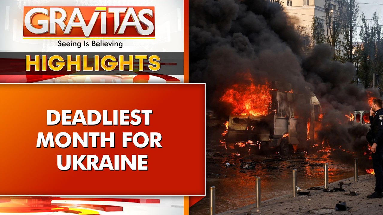 Kyiv, Sumy, Kharkiv Burn: CCTV Captures Deadly Russian Strike On Kharkiv | Gravitas Highlights