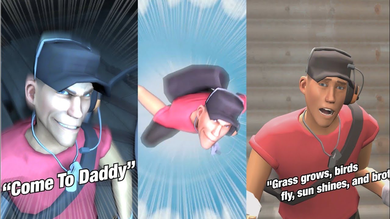 *NEW* LR RED SCOUT TF2 INTRO AND COUNTER ANIMATIONS!! (DBZ: Dokkan Battle)
