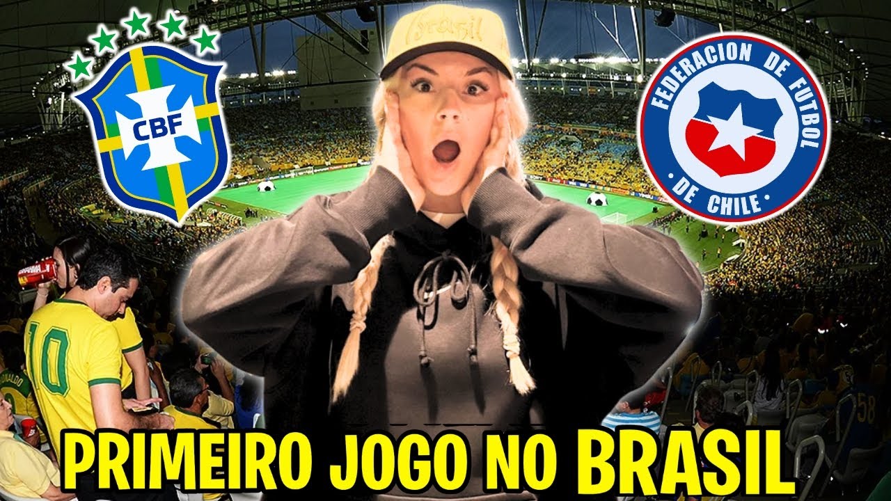 ✈️ GRINGA NO BRASIL: ASSISTINDO UM JOGO NO MARACANÃ (Brasil vs Chile)