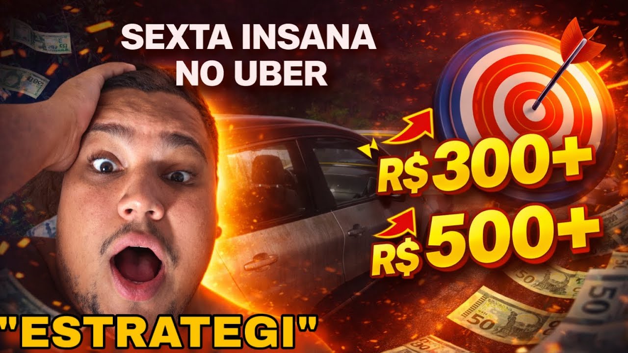 🔵A SEXTA DE MANHÃ ESTÁ DIFERENTE MANTIVE A ESTRATÉGIA E DEU CERTO #uber #99pop 