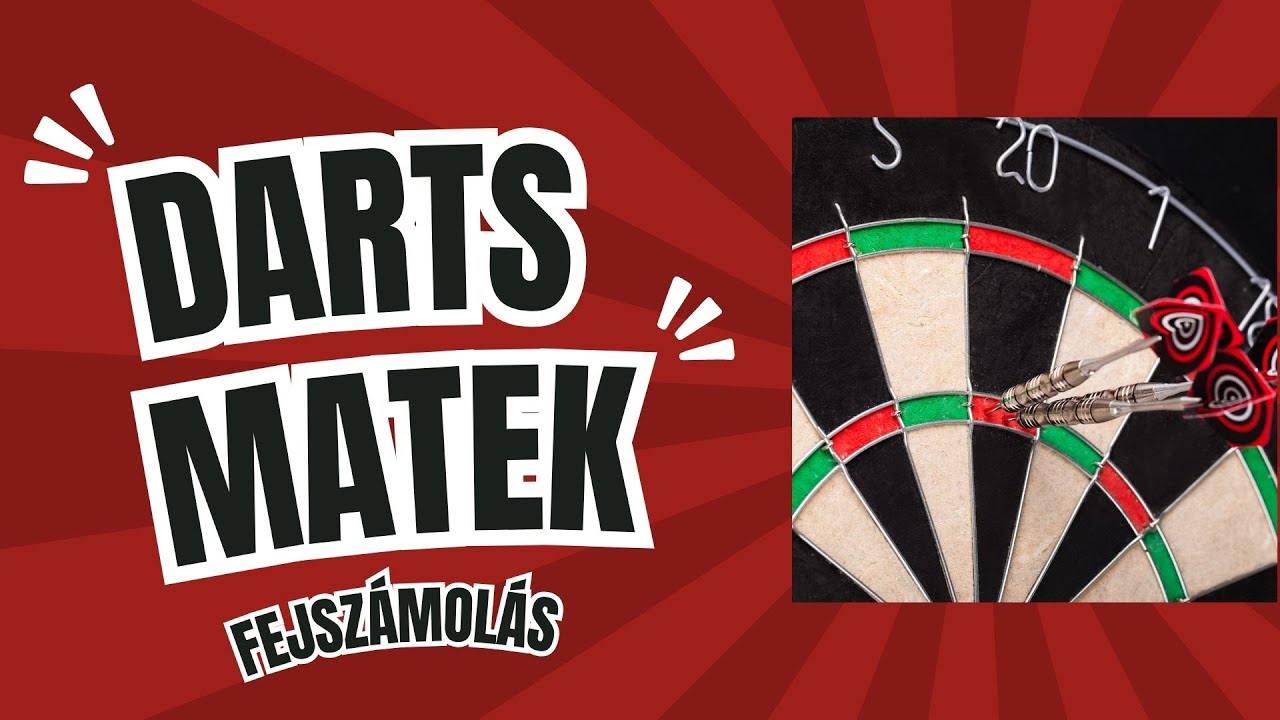 Darts matek - fejszámolás élőben