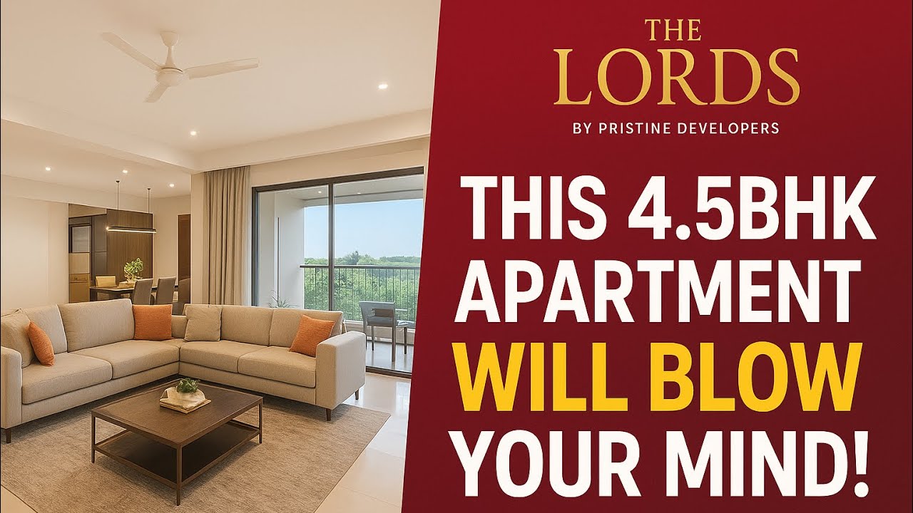 This 4.5BHK Apartment Will Blow Your Mind! | The Lords by Pristine Developers