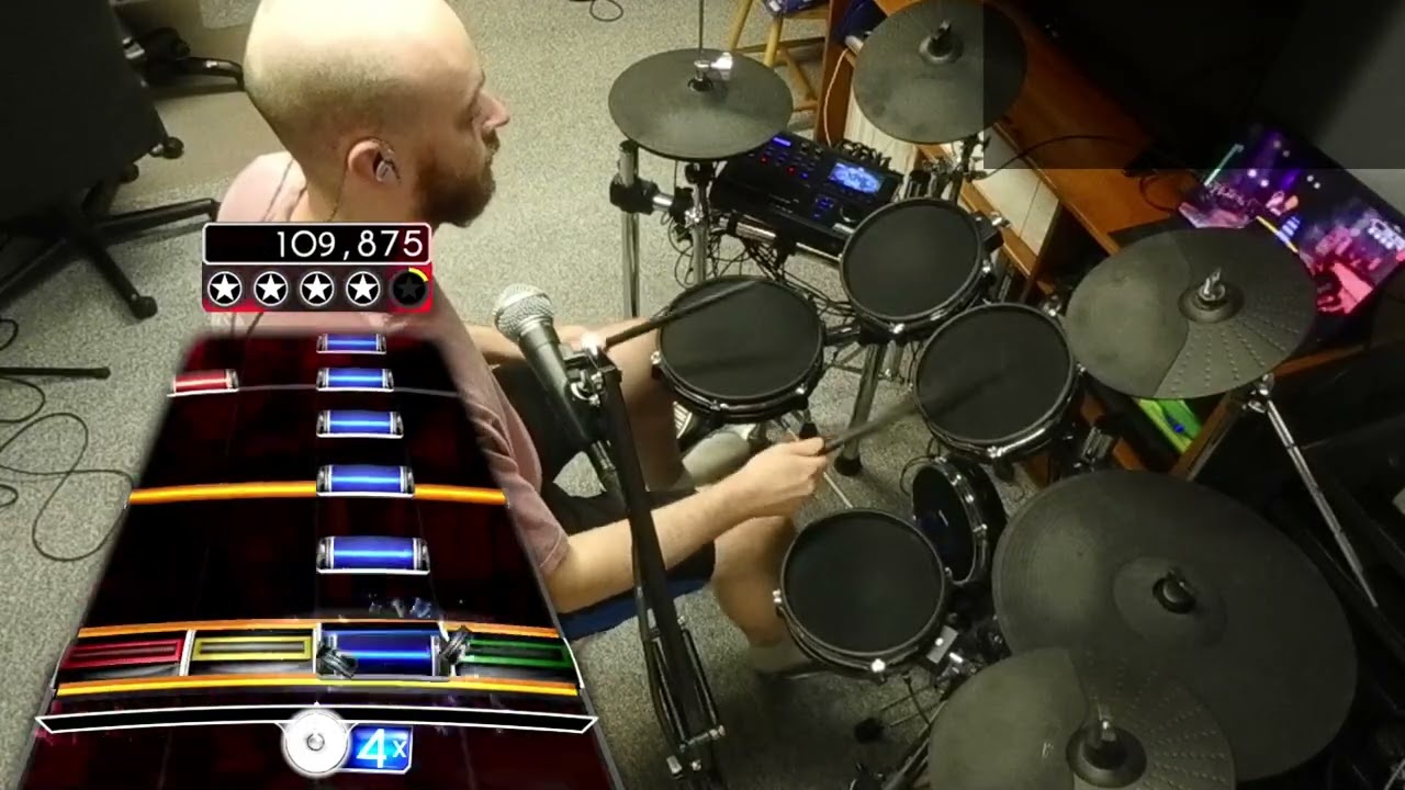 Rock Band - Tom Sawyer by Rush - Drums FC 100%