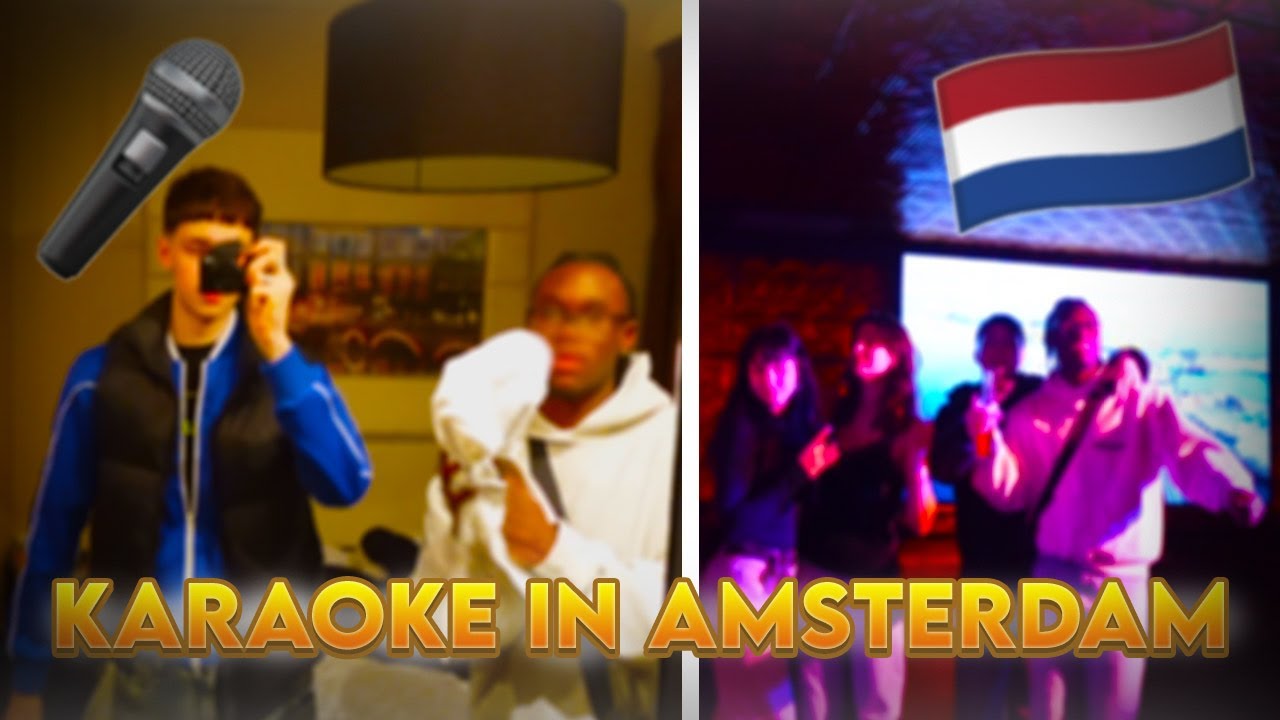 KARAOKE IN AMSTERDAM VLOG!