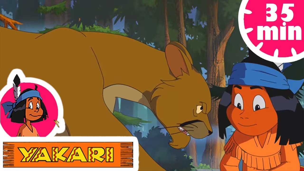 🛟Yakari quiere salvar al puma 🐆 - Compilación de episodios