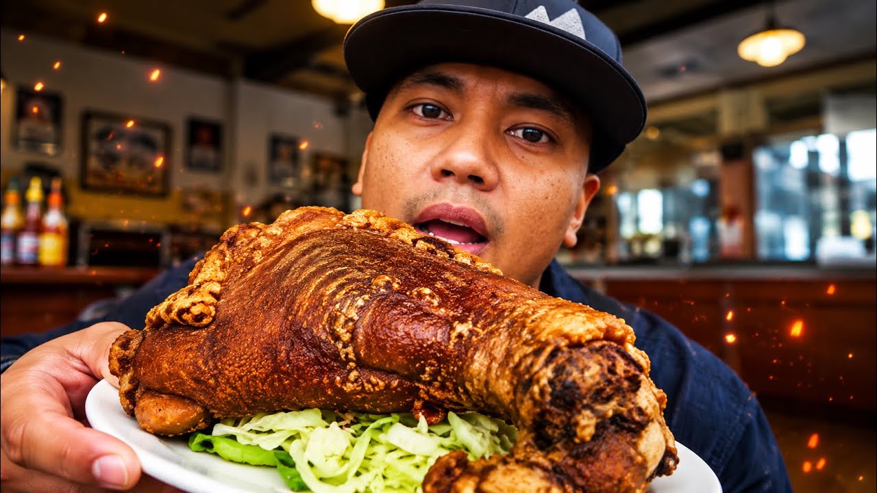INSANE Crispy Pata & Filipino BBQ (East Bay Eats)