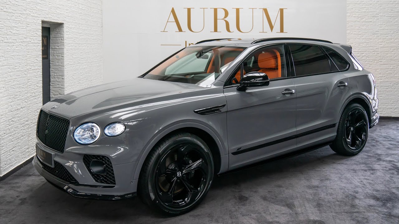[2023] BENTLEY BENTAYGA S NARDO CAMBRIAN GREY HERMES ORANGE EXTERIOR & INTERIOR by AURUM [4K]