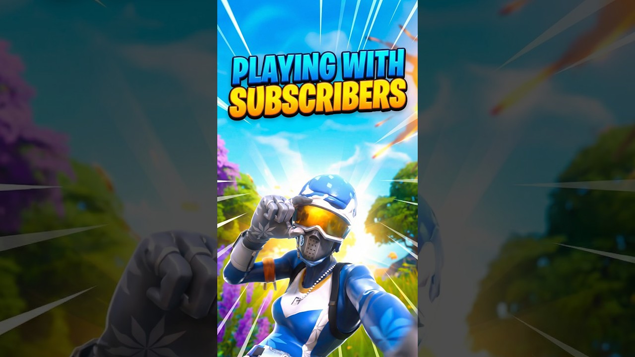 🔴 LIVE: Playing Fortnite With Subs! (Drop your Epic ID) 👇 #fortnite #shorts