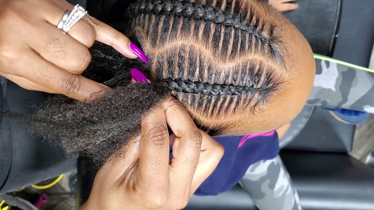 How to do Stitch Braid / Feedin Braid