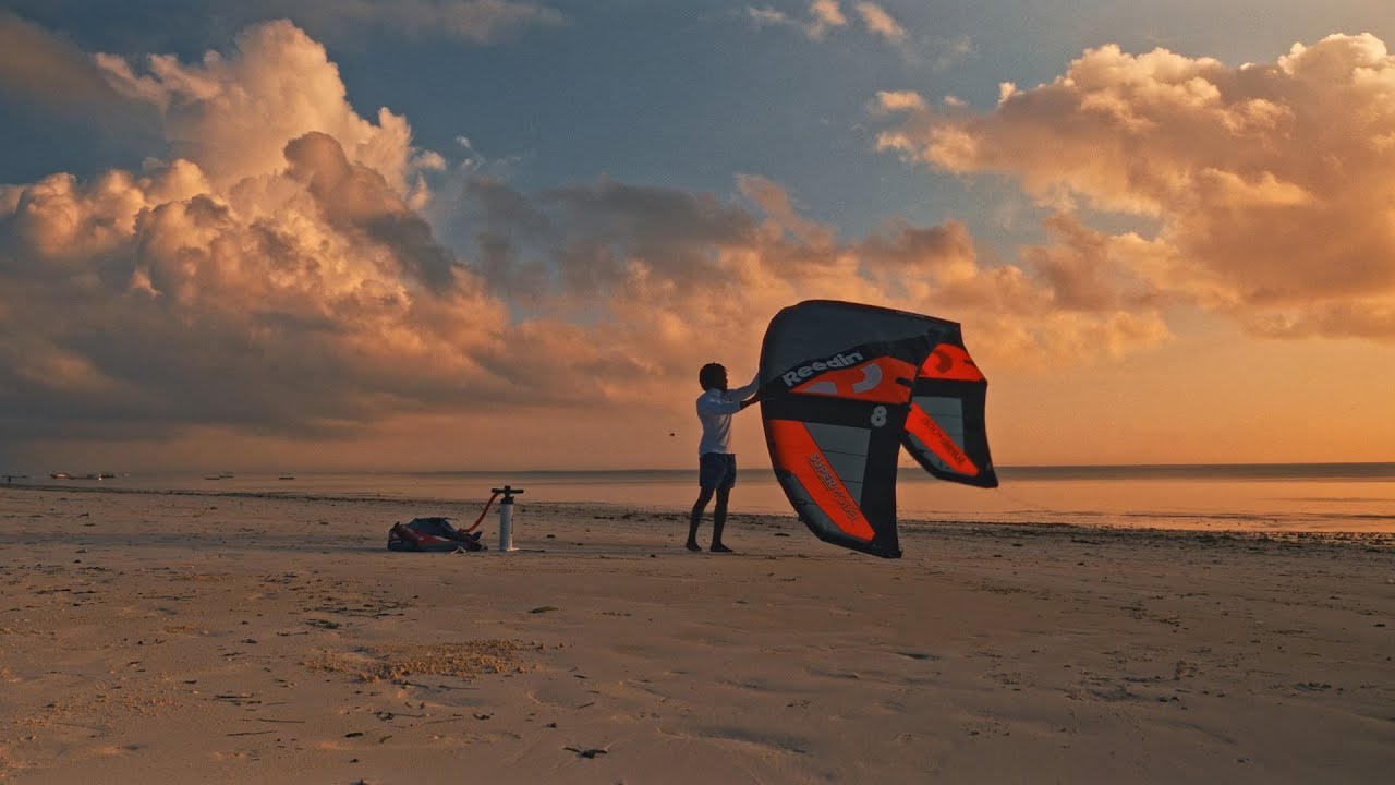 Kitesurfing in Zanzibar - documentary video
