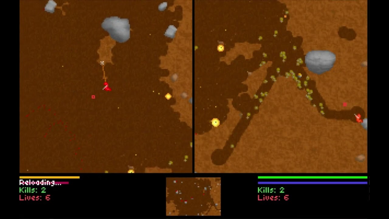 A Brutal and savage battle with edge liero
